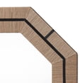 thumbnail image 3 of bali & pari Mirai Bohemian Woven Grasscloth Octagon Accent Mirror, 3 of 5