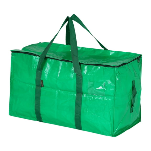 Unique Bargains 1 Pack Clothes Storage Bags Moving Bags Green 27*14*15in