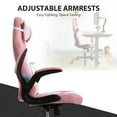 thumbnail image 6 of CL.HPAHKL PC Gaming Chair, Office Chair High Back PU Leather Ergonomic Computer Chair with Lumbar Support, Height Adjustable Video Game Chair Gaming Chair for Adults, Pink, 6 of 7