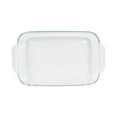 Pyrex 232 2-Quart Glass Baking Dish & 232-PC Red Lid - Walmart.com