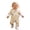 8White21, variant on MEZZALL Baby Bee Honey Jar Print Footed Zipper Jumpsuit Long Sleeve Full Zip Footed Romper Soft Sleep Onesie