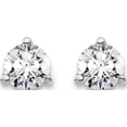 thumbnail image 3 of 14K White Gold Lab Grown Diamond 1/2Ctw Certified Vs/Si, D E F, 3 Prong Ea Made In United States em1007-050c-wld, 3 of 5