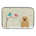 thumbnail image 4 of Carolines Treasures BB2579DDM Christmas Presents Between Friends Pekingnese Black Dish Drying Mat, 4 of 6