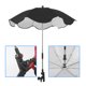 thumbnail image 4 of UV sol lluvia protección bebé paraguas ajustable infantil cochecito cubierta sombrilla Hugtrwg Para estrenar, 4 of 8