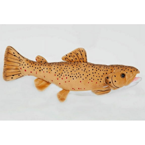 Brown Trout - 17 inch Cabin Critters Stuffed Animal - Freshwater Fish Collection