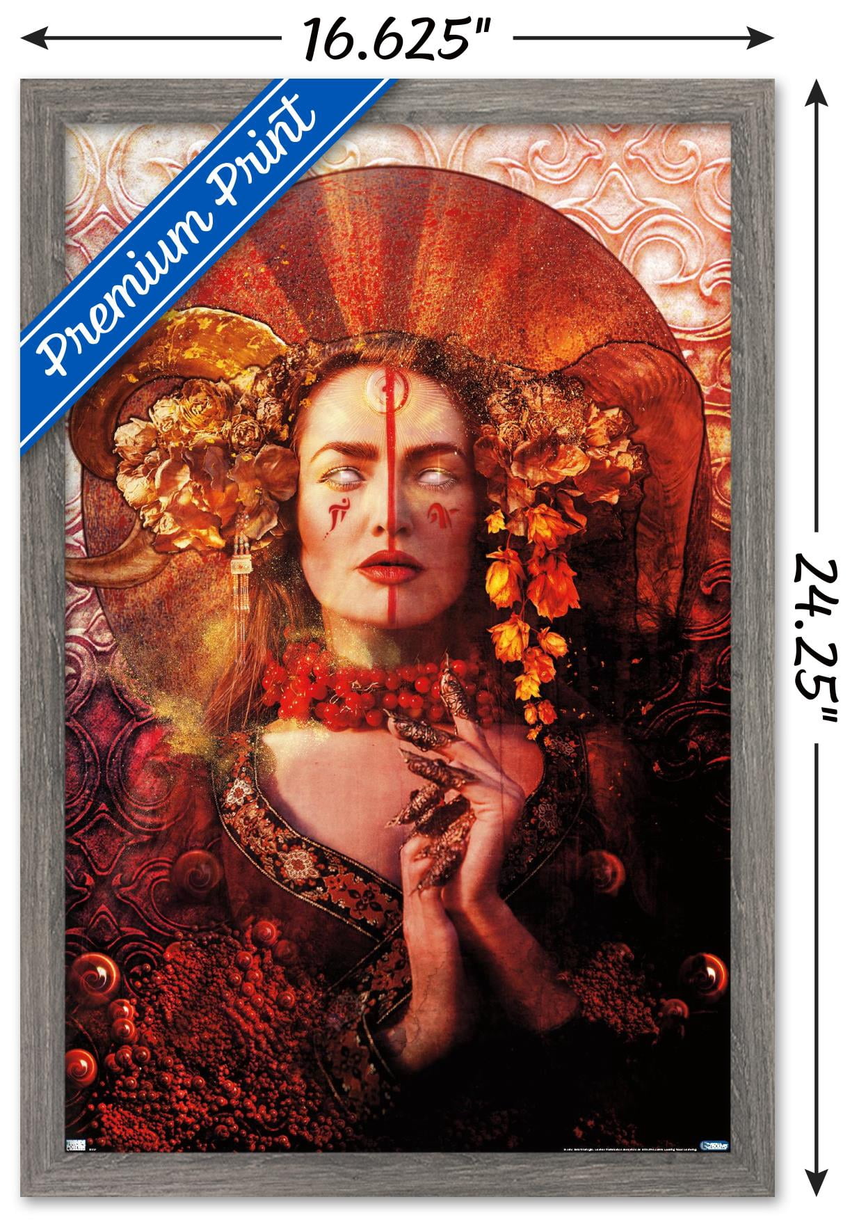 Jena DellaGrottaglia: Cosmic Zodiac - Aries Wall Poster, 14.725" x 22.375" Framed