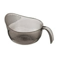 thumbnail image 4 of Passoire de Lavage avec Poignée, Passoire Lave-Riz, Passoire à Riz Polyvalente, Gris, 4 of 7