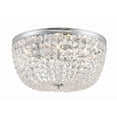 thumbnail image 4 of Crystorama Lighting Nola 5 Light Polished Chrome Ceiling Mount - 20"W x 10"H, 4 of 10