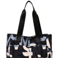 thumbnail image 2 of Bolso diario al aire libre para mujer, bolsa de pañales para bebés, bolsa de lactancia informal de gran capacidad, 2 of 7