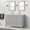 Light Gray, variant on 49 in. Double Vanity with Quartz Top, White