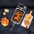 thumbnail image 3 of Kalorik Pro 4.2 Quart Triple-Basket Deep Fryer with Oil Filtration, in Stainless Steel (KPRO FT 42777 SS), 3 of 9