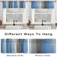 thumbnail image 6 of Curtain Valance for Windows Blue Grey Wood Grain Kitchen Curtain Valances Farm Wooden Valances Window Treatments Short Curtains for Kitchen Living Room Bedroom Bathroom Home Decor 54x18 Inch, 6 of 9