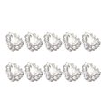 thumbnail image 2 of dianhelloya Nail Art Supplies 10Pcs 3D Glitters Rhinestone Alloy Bowknot DIY Decal Nail Art Tips Stickers, 2 of 8