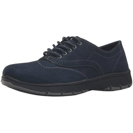 

Easy Street Women s Lucky Oxford Navy Suede 5.5 M US