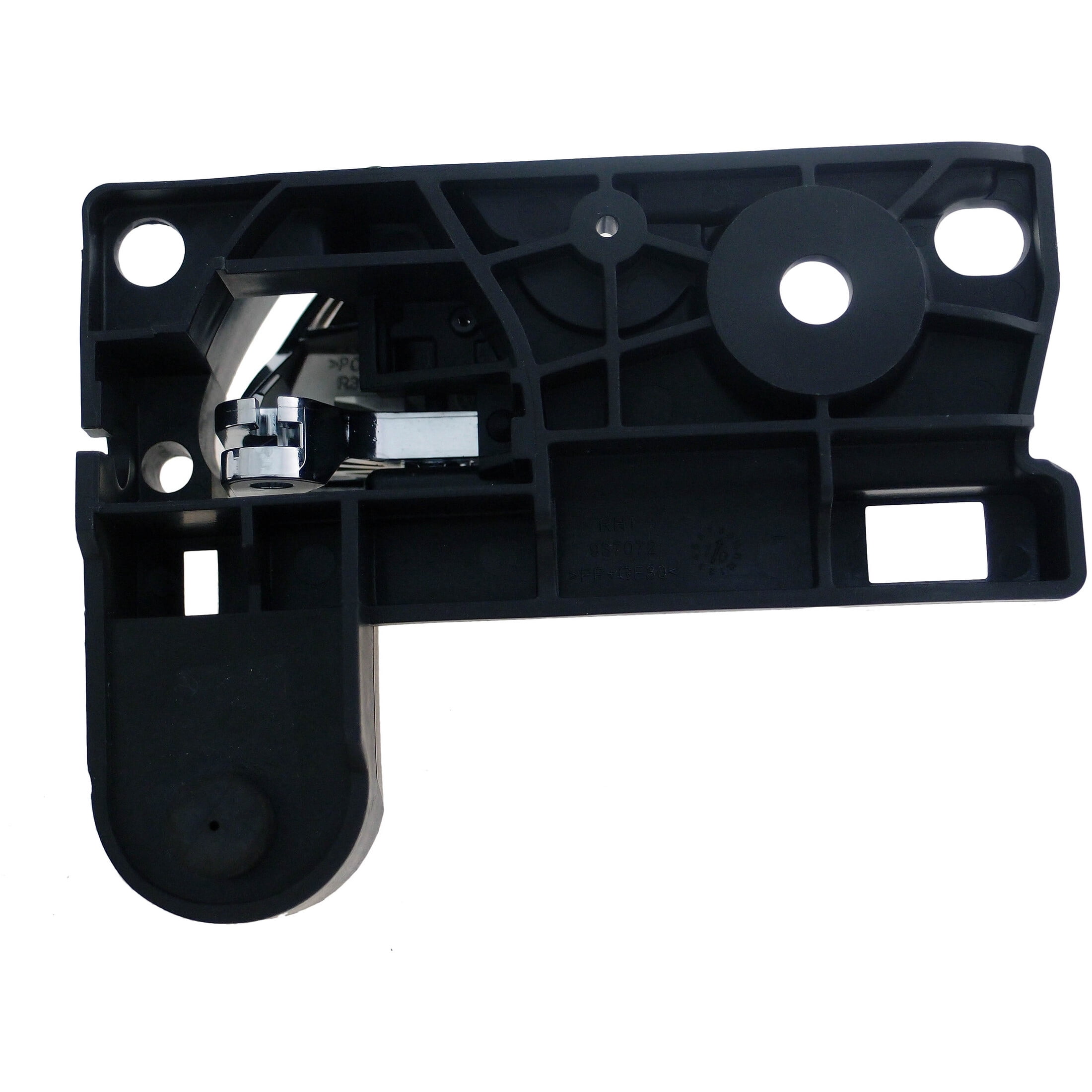 Dorman 96473 Interior Door Handle for Specific Dodge Models, Black; Chrome