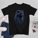 thumbnail image 4 of Colorful Raccoon T-shirt Fluorescent T-shirt Mexicana shirt Unisex Tees Retro shirt, 4 of 5