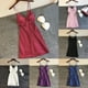 thumbnail image 2 of ropa De Dormir con encaje/Camisola Sexy De satén De Seda Para mujer/bata Para Dormirpangjing, 2 of 4