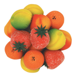NY SPICE SHOP Marzipan Fruit Tray - 1.56 Pound