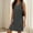 02 Dark Gray, variant on Weiqiqre Casual Summer Dresses for Women Mini Dress Casual Loose Sleeveless Crewneck Slit Basic T Shirt Dresses with Pockets