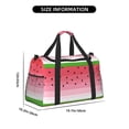 thumbnail image 3 of Easygdp Watermelon Bolsa de Gimnasio, Bolsa de Viaje Duffel, Bolsa de Fin de Semana con Compartimentos, Bolsa de Mano para Noche, 3 of 7