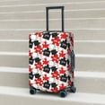 thumbnail image 6 of Lsque puzzle elements with the words me you Printed Luggage Cover, Travel Luggage Protector,Scratch and Dirt Resistant, Fits 18-32 Inch Luggage-Medium, 6 of 7