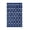 Blue,White, variant on Kore Design™ Hanging Cell Phone Pocket Storage Classroom Organizer 36-pockets Black with White Trim