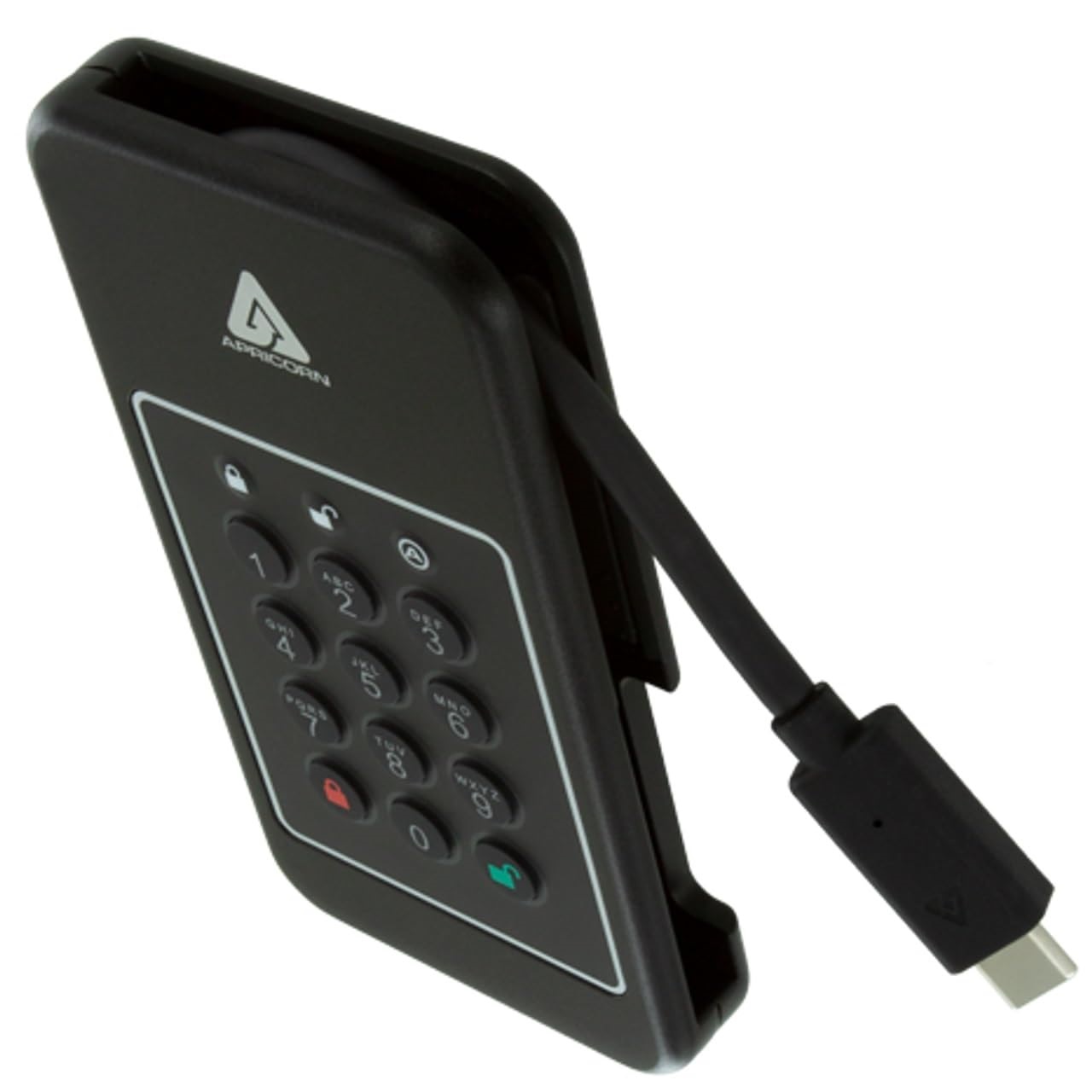Apricorn Aegis NVX 1 TB Portable Rugged Solid State Drive External TAA Compliant