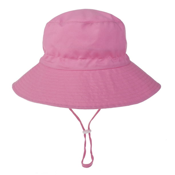 Sombrero para el sol para bebé Playa de verano UPF 50+ Protección solar Sombreros para bebés Sombreros para el sol para niños pequeños Gorra para bebé niña Sombrero de cubo para niños Xemadio LRWJ241-12