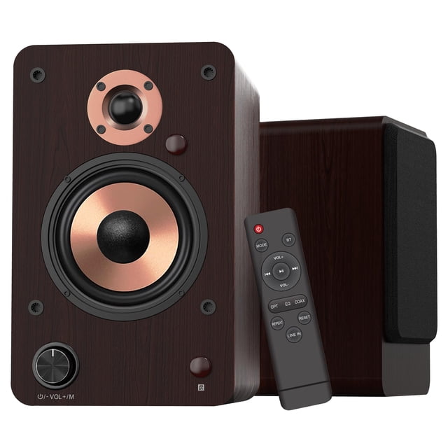Parlantes LONPOO LP42M 100W Bluetooth con Woofer de 4" y Control Remoto