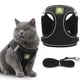 thumbnail image 3 of Escape Proof Cat Dog Harness And Leash Set Breathable Lightweight Jacket With Reflective Stripe Step-in Cat Vest Harness For Outdoor Walking Training, 3 of 5