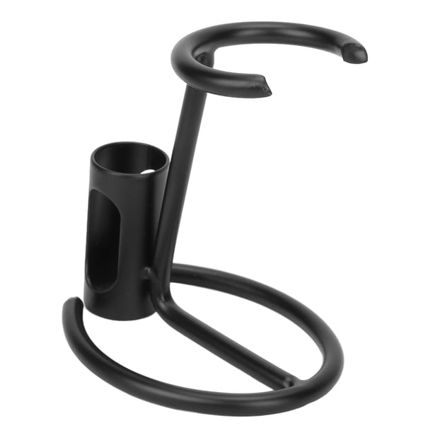 Soporte para brochas de afeitar BuyWeekMX Soporte para maquinillas de afeitar negro mate