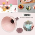 thumbnail image 2 of CAROOTU Mini Plastic Cone Funnel Pour Oil Liquid Funnel Hopper Kitchen Home Accessories, 2 of 7