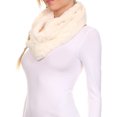 thumbnail image 4 of Abhy Soft Fall Winter Furry Infinity Wrap Scarf, 4 of 5