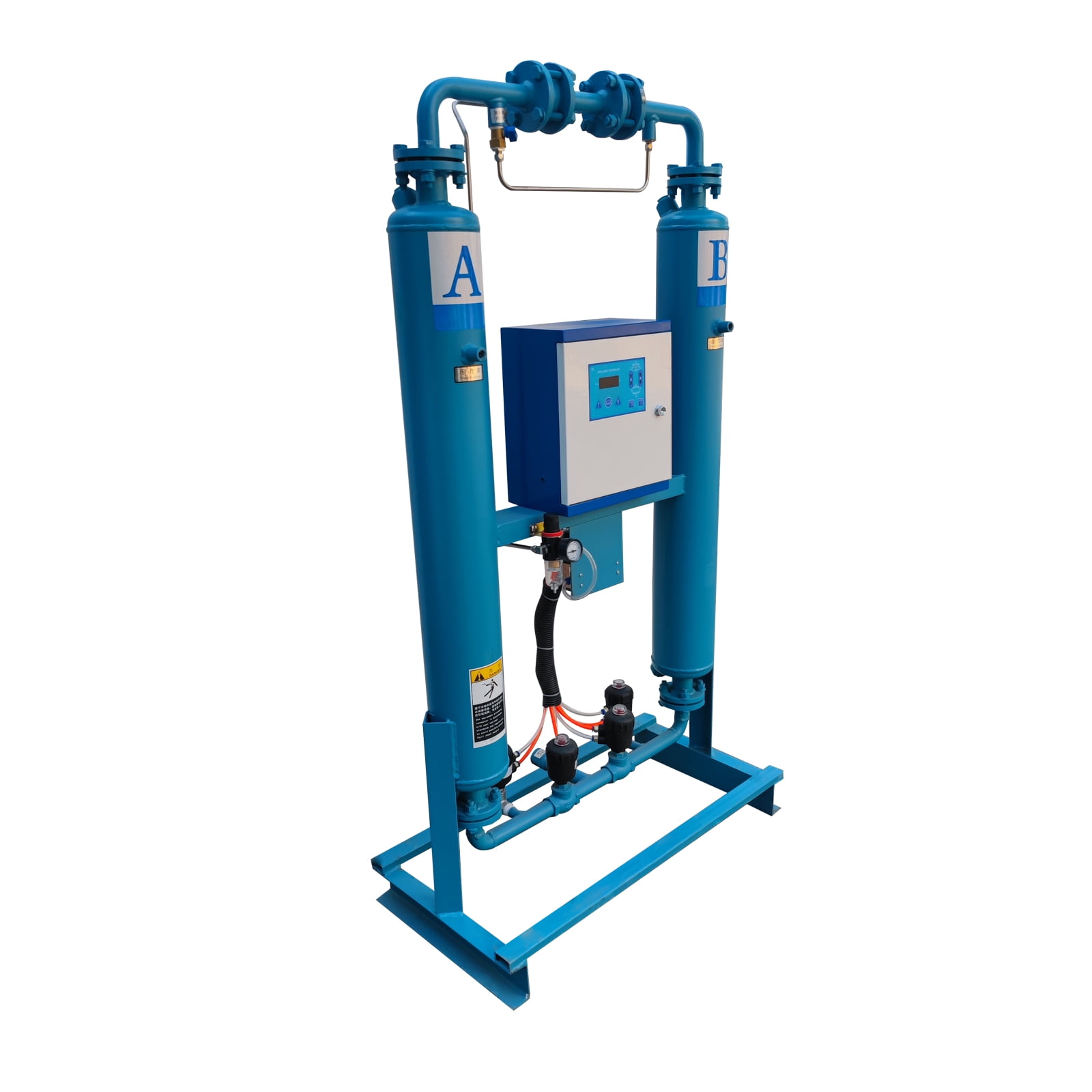 20FW Adsorption Dryer Air Compressor Double Cylinder Structure Dryer Water and Oil Removal Filter