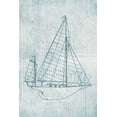 thumbnail image 2 of Wilson, Aimee 13x18 Black Ornate Wood Framed with Double Matting Museum Art Print Titled - Danielas Sailboat I, 2 of 4