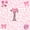 Pink Black T, variant on Erosebridal Pink Leopard Print Twin Sheet Sets For Girls,Letter A Initial Bedding 3pcs