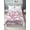 White, variant on Twin Flat Sheet Only Watercolor Cherry Blossoms Soft Microfiber Cooling Bedding Sheets Pink Country Floral Art Flat Bed Sheet