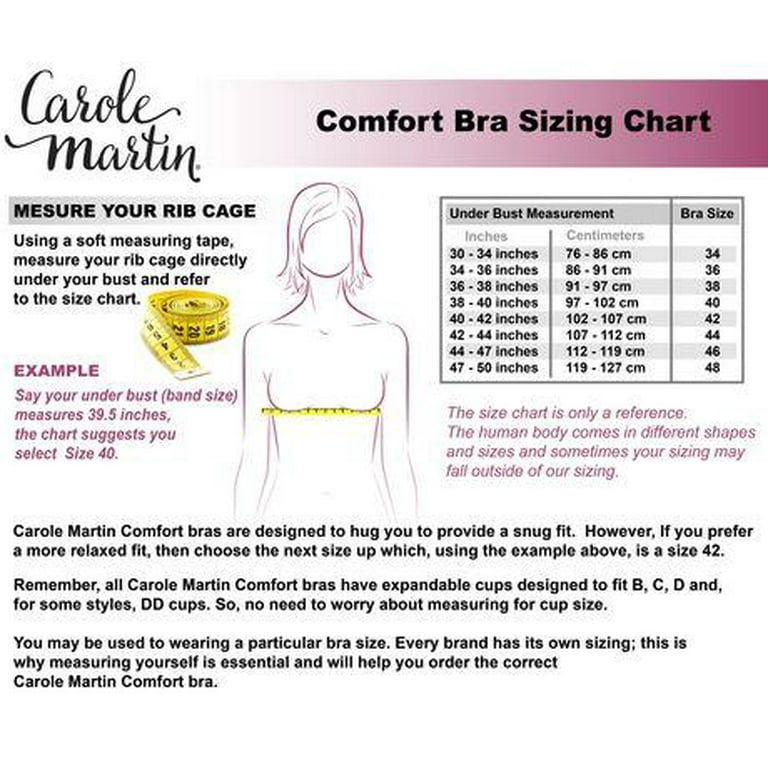 Carole Martin Full-Freedom Comfort Bra Set of 2