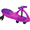 Fuchsia Pink/Purple, variant on PlasmaCar Original Ride On Toy, Plasma Car for Kids, Fuchsia Pink/Purple