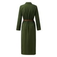 thumbnail image 5 of Dress Women's Casual Button Long Shirt Dress Long Sleeve Lapel Long Dress Fall Dresses for Women Long, 5 of 8