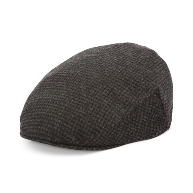Country Gentleman Mens British Ivy Newsboy Sombrero, Negro, Grande Country Gentleman Vendedor de periódicos