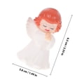 thumbnail image 2 of OHOIOLLA 2 Pcs Angel Cut Out Cake Topper Vinyl Decoration Multi For Theme Parties, 2 of 8