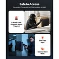 thumbnail image 4 of KFFKFF Gun Safe, Slider Handgun Gun Safe with Fingerprint/Password/Key, 3-Way Quick Access Firearm Case Box with Lighting, 4 of 9