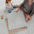 thumbnail image 3 of Little Landings EVA Foam Play Mat, Eden (6x6ft), Non-Toxic Interlocking Floor Mat for Babies and Toddlers, 3 of 8