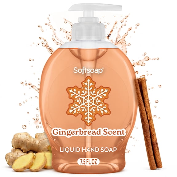 Softsoap Limited Edition Liquid Hand Soap, Gingerbread Scent, 7.5 fl oz