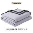 thumbnail image 3 of Pedty Blanket On Sale,Ice Blanket for All Season Lightweight Summer Cooler Quilt for Hot Sleepers and Night Sweats Cooler Comforter Double Cold Effect Blanket Cooler Fiber Soft Blanke, 3 of 7