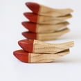 thumbnail image 2 of IBASETOY 4Pcs Multi-Functional Chopstick Holder Wood Relatives Leaders, 2 of 8