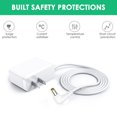 thumbnail image 3 of Mrgru Cargador de repuesto compatible con VTech DM221 DM221-2 DM223 DM251 unidades para padres y bebés, cable de carga para DM111 DM112 DM222 DM271 unidad para padres sonido audio monitor de bebé cabl, 3 of 5
