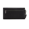 thumbnail image 4 of Cartera Montana West X Wrangler negra para mujer, grande, con forro RFID, cartera triple con monedero y correa de muñeca desmontable, 4 of 6