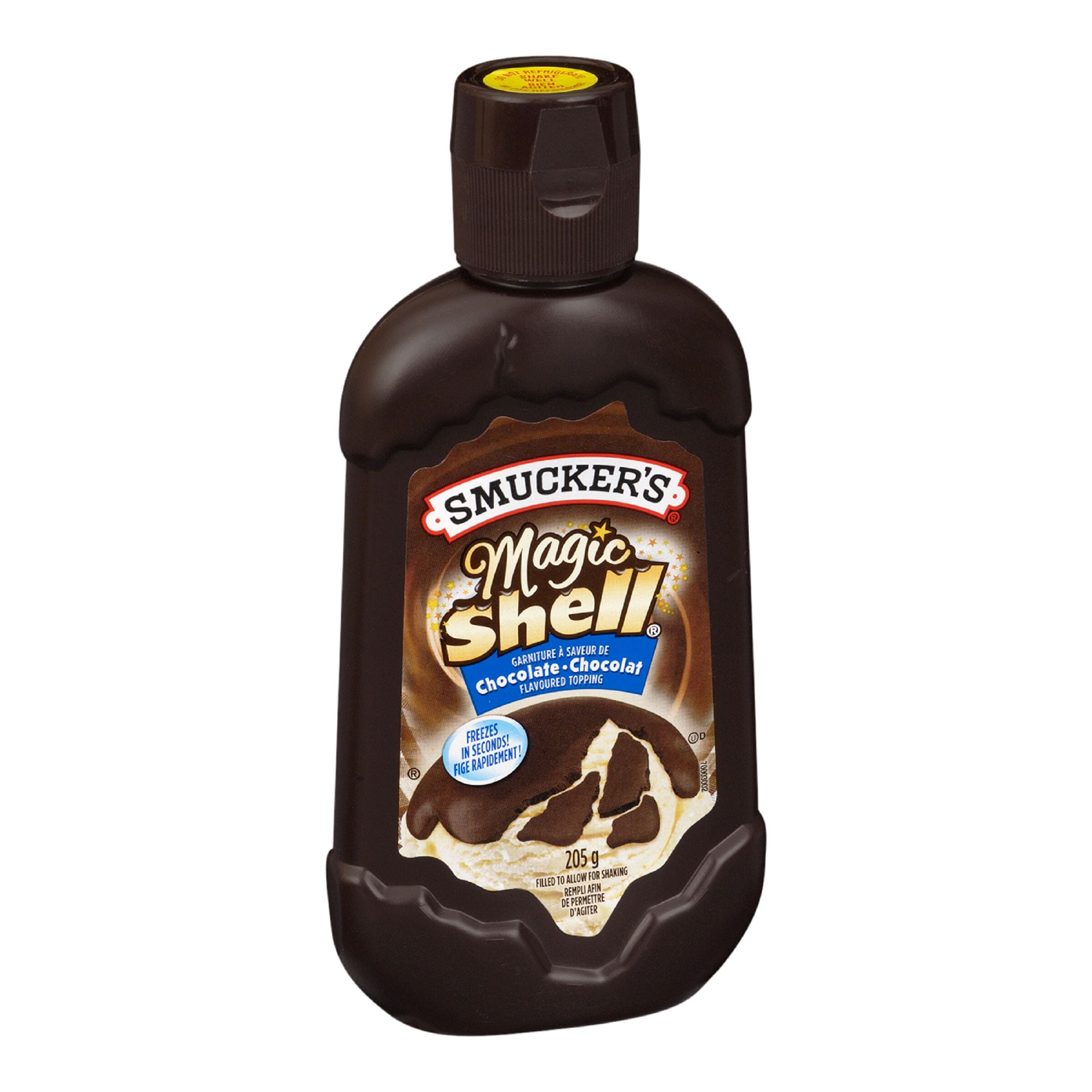 Smucker's Magic Shell, Chocolate Flavoured Topping, 205g, 205 g